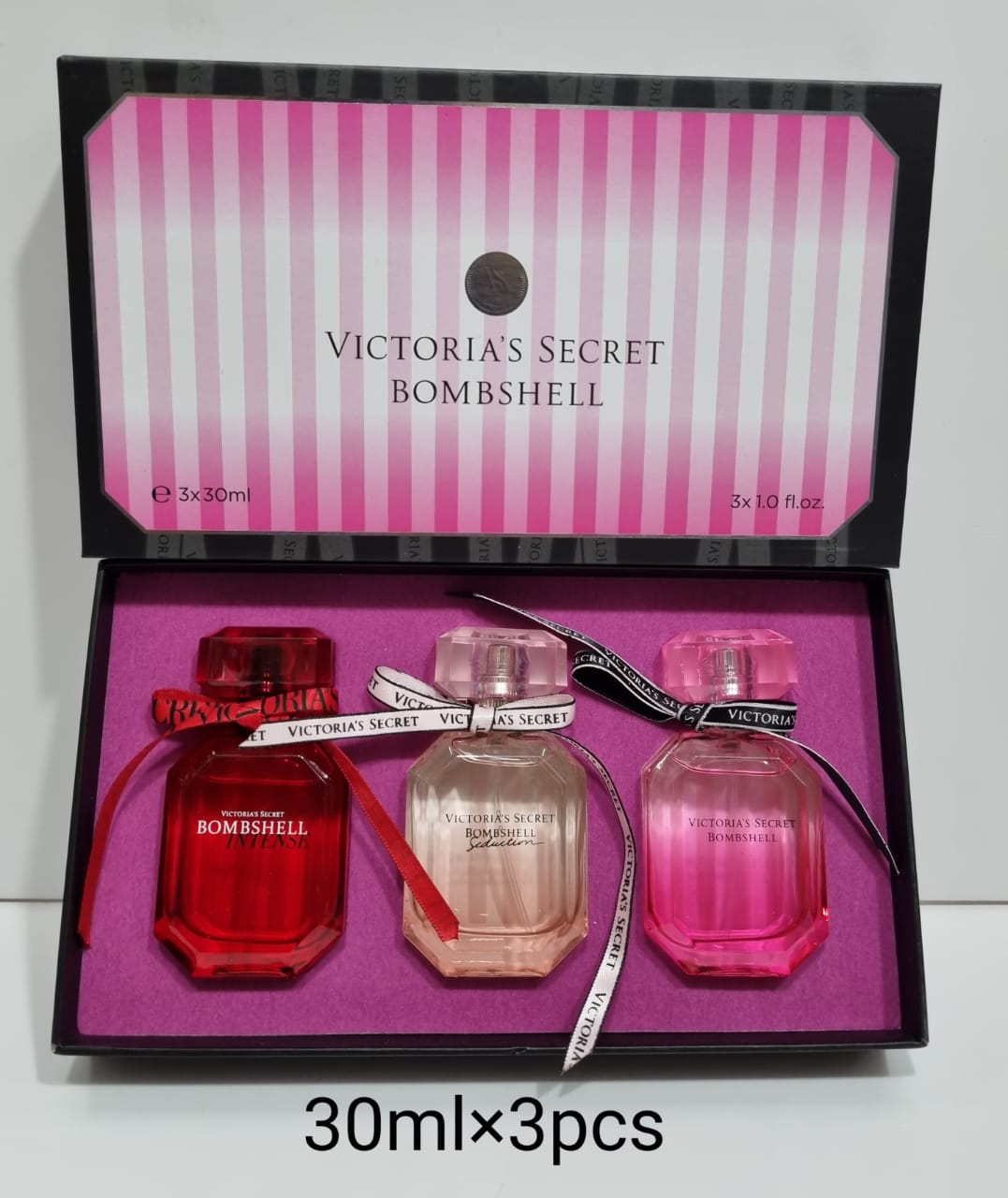 Victoria's Secret Bombshell Gift Set Pc Gift Set Mini Perfume And