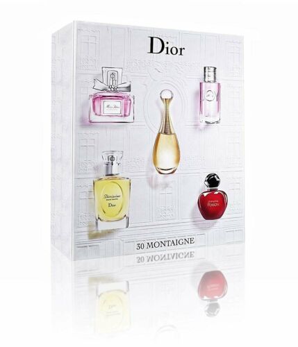 Christian Dior Les Parfums 5 Piece Miniature Collection. Dropped